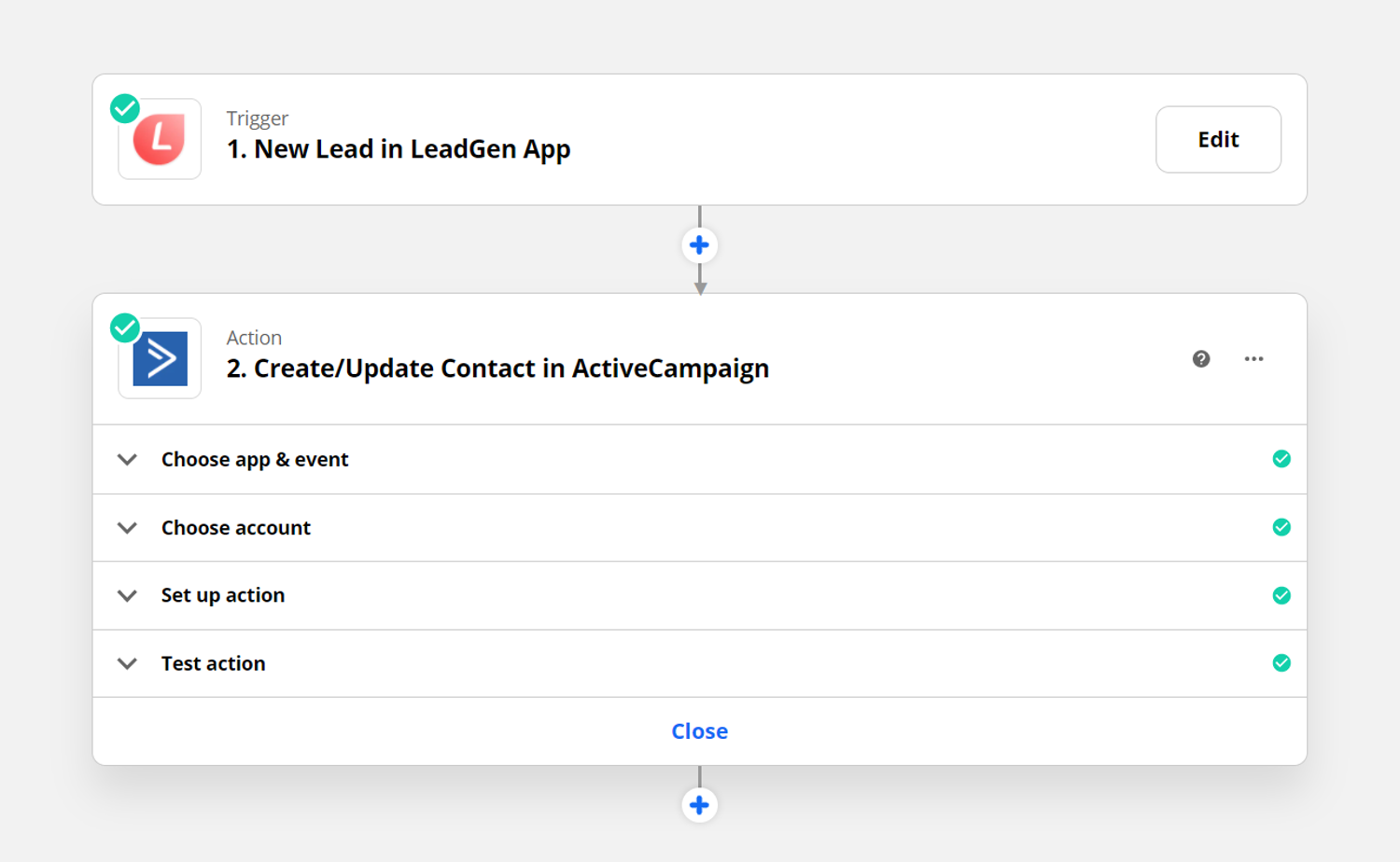 LeadGen Zapier app LeadGen Zapier app